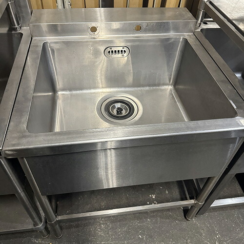 楽天市場】【中古】一槽シンク BGあり 幅550×奥行750×高さ800 【送料 