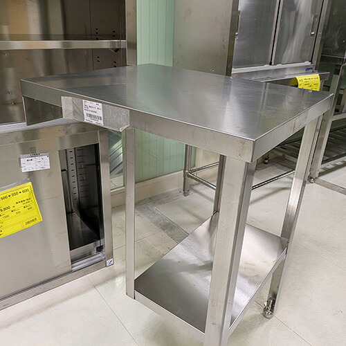 【中古】作業台 特注サイズ 幅505×奥行520×高さ800 【送料別途見積】【業務用】【飲食店 店舗 厨房機器 作業台 業務用作業台】 8,168円