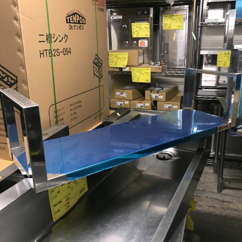 【中古】吊下げ棚 BGなし 東製造所(アズマ) 幅950×奥ふかさ300×高さ250 【貨物輸送別途積もり書き】【未当てはめる品】【お役目用】【飲食店 バス発着場 勝手もと装置 吊押し込み お役目用吊押し込み】