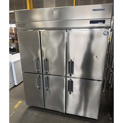 【中古】縦型冷凍庫 北沢産業 KGRN-1566FMD 幅1500×奥行650×高さ1950 三相200V 【送料別途見積】【業務用】【飲食店 店舗 厨房機器 冷凍庫 業務用冷凍庫】|厨房機器と店舗用品 TENPOS