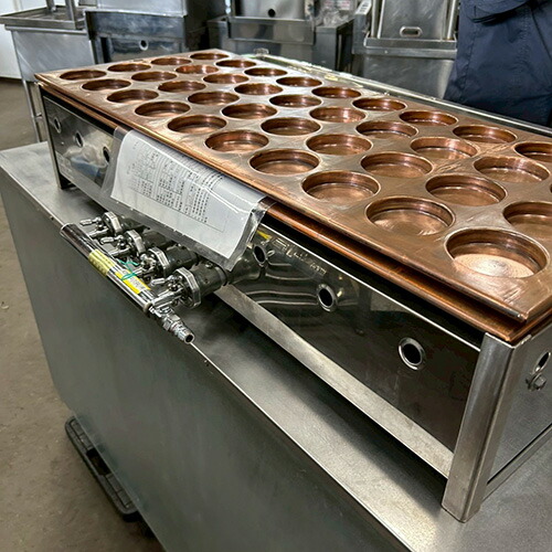 楽天市場】【中古】銅板 どら焼き機 荒畑製作所 T-DX 都市ガス 【送料