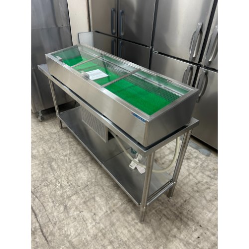 【中古】囲炉裏容れもの 大穂製造所 OHRUb-G-1200 幅1200×奥ふかさ350×高さ215 【貨物輸送別途積もり書き】【御勤め用】【飲食店 バス発着場 勝手もと備品 ネタ容れもの 御勤め用ネタ容れもの】