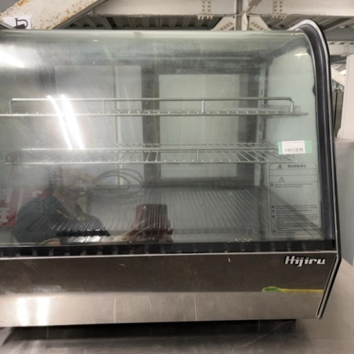【中古】ディスプレイケース HJR-UTK120 幅702×奥行568×高さ686 【送料別途見積】【業務用】【飲食店 店舗 厨房機器 冷蔵ショーケース 業務用冷蔵ショーケース】