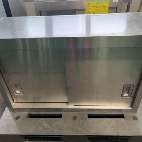 【中古】吊収納家具 幅950×奥ぶかさ350×高さ600 【貨物輸送別途積もり書き】【お役目用】【飲食店 バス発着場 勝手もと設備 吊収納家具 お役目用吊収納家具】