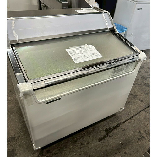 【実業家最長1年引きうける】【中古】クローズド型氷る陳列棚 パナソニック(Panasonic) SCR-090デオキシリボ核酸 幅904×奥ふかさ714×高さ900 【貨物輸送別途積もり書き】【御勤め用】【飲食店 バス発着場 勝手もと備品 氷る陳列棚 御勤め用氷る陳列棚】