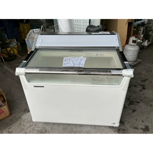 【実業家最長1年引きうける】【中古】クローズド型氷る陳列棚 パナソニック(Panasonic) SCR-090デオキシリボ核酸 幅904×奥ふかさ714×高さ900 【貨物輸送別途積もり書き】【御勤め用】【飲食店 バス発着場 勝手もと備品 氷る陳列棚 御勤め用氷る陳列棚】