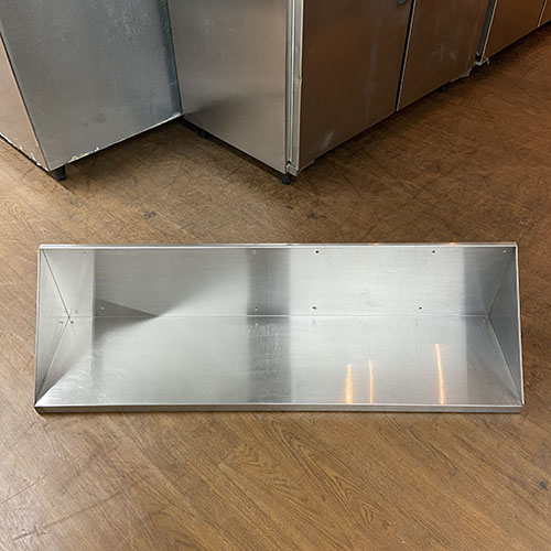 【中古】平棚 背板付き添い人 幅1200×奥ふかさ300×高さ300 【貨物輸送無料】【御役目用】【飲食店 バス発着場 御厨子所計器 平棚 上棚 御役目用平棚 御役目用上棚】