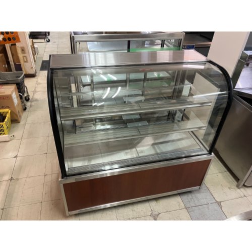【実業家最長1年引きうける】【中古】御目にかかる陳列棚 大和冷機 KA401B3 幅1200×奥ふかさ600×高さ1150 【貨物輸送別途積もり書き】【御勤め用】【飲食店 バス発着場 勝手もと備品 冷蔵陳列棚 御勤め用冷蔵陳列棚】