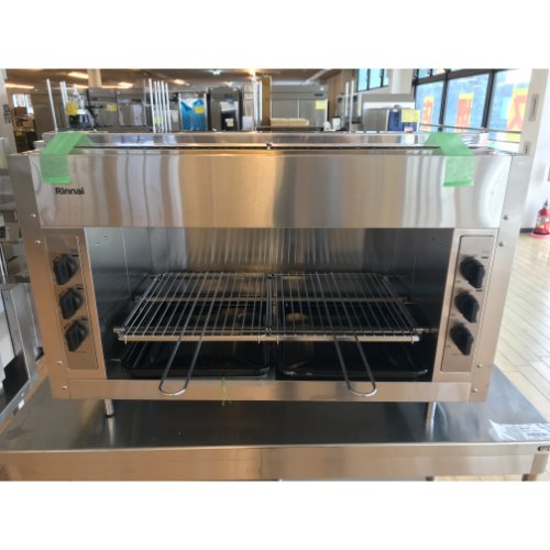【業界最長1年保証】【中古】上火式焼物器 リンナイ(Rinnai) RGP-46SV 幅398×奥行425×高さ682 都市ガス 【送料別途見積】【業務用】【飲食店 店舗 厨房機器 グリラー 焼物器 業務用グリラー 業務用焼物器】