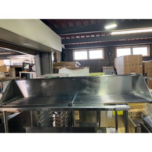 【中古】パイプ棚 幅1800×奥行350×高さ300 【送料別途見積】【業務用】【飲食店 店舗 厨房機器 パイプ棚 業務用パイプ棚】 8,568円