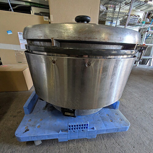 【中古】ガス炊飯器 リンナイ(Rinnai) RR-50S2 幅503&times;奥行406&times;高さ536 都市ガス 【送料別途見積】【業務用】【飲食店 店舗 厨房機器 ガス炊飯器 業務用ガス炊飯器】｜厨房機器と店舗用品 TENPOS