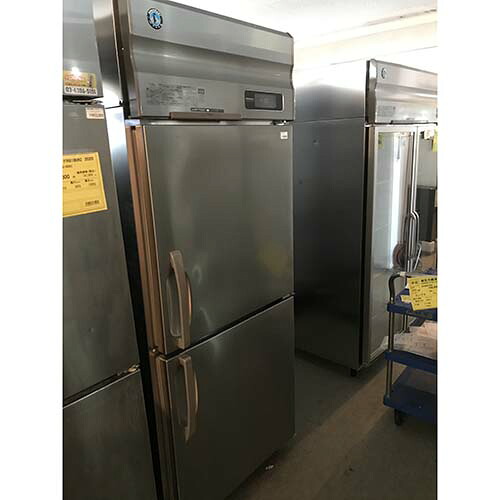 【実業界最長1年引き受ける】【中古】縦型電気冷蔵庫 ホシザキ HR-75A-1 幅750×奥ふかさ800×高さ1900 【貨物輸送別途積もり書き】【御役目用】【飲食店 バス発着場 御厨子所計器 電気冷蔵庫 御役目用電気冷蔵庫】
