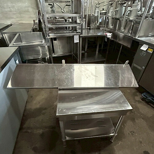 【中古】平棚 タニコー 幅1250×奥行300 【送料別途見積】【業務用】【飲食店 店舗 厨房機器 平棚 上棚 業務用平棚 業務用上棚】