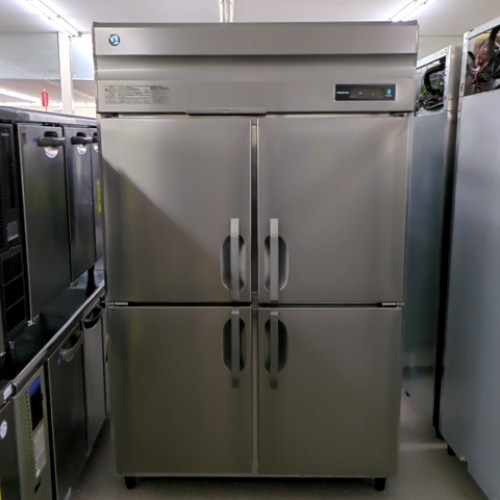 【実業界最長1年引きうける】【中古】縦型電気冷蔵庫 ホシザキ HR-120B3 幅1200×奥ぶかさ800×高さ1910 三相200V 【貨物輸送別途積もり書き】【お勤め用】【飲食店 バス発着場 勝手もと機材 電気冷蔵庫 お勤め用電気冷蔵庫】 キッチン家電-家電-業務用冷蔵庫