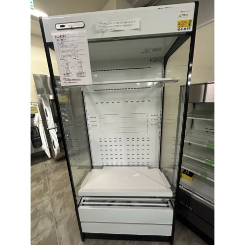 【実業家最長1年引きうける】【中古】1気温帯 冷蔵多段開けはなし陳列棚 フクシマ小峡谷花の冠(福島実業) MEU-32WKSA5G 幅900×奥ふかさ650×高さ1900 【貨物輸送別途積もり書き】【御勤め用】【飲食店 バス発着場 勝手もと備品 開けはなし陳列棚 御勤め用開けはなし陳列棚】