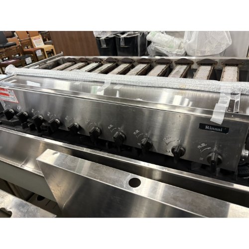 【業界最長1年保証】【中古】下火式焼物器 リンナイ(Rinnai) RGA-410C 幅1180×奥行580×高さ305 LPG(プロパンガス) 【送料別途見積】【業務用】【飲食店 店舗 厨房機器 グリラー 焼物器 業務用グリラー 業務用焼物器】