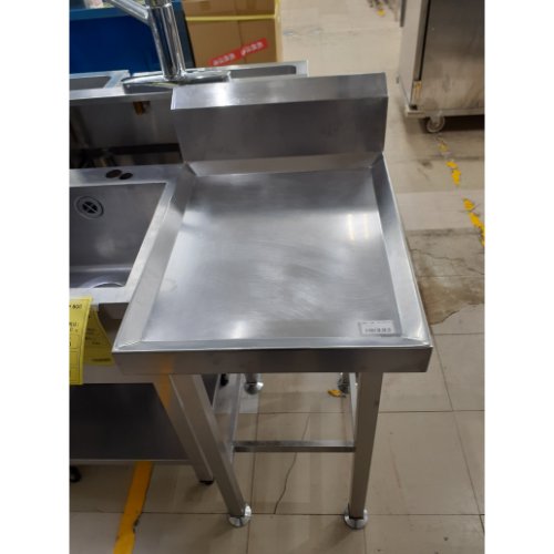 【中古】作業台 BGあり 幅450×奥行600×高さ800 【送料別途見積】【業務用】【飲食店 店舗 厨房機器 作業台 業務用作業台】