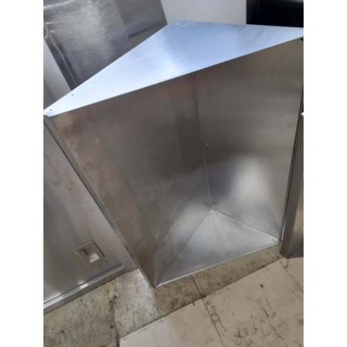 【中古】平棚 背板付き添い人 幅750×奥ぶかさ400×高さ330 【貨物輸送別途積もり書き】【お役目用】【飲食店 バス発着場 勝手もと設備 平棚 上棚 お役目用平棚 お役目用上棚】