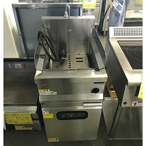 【実業家最長1年引き請ける】【中古】灯かり封鎖麺釜 マルゼン MREF-046 幅400×奥ふかさ600×高さ800 三相200V 【貨物輸送別途積もり書き】【御役目用】【飲食店 バス発着場 勝手もと装具 ゆで麺機 御役目用ゆで麺機】