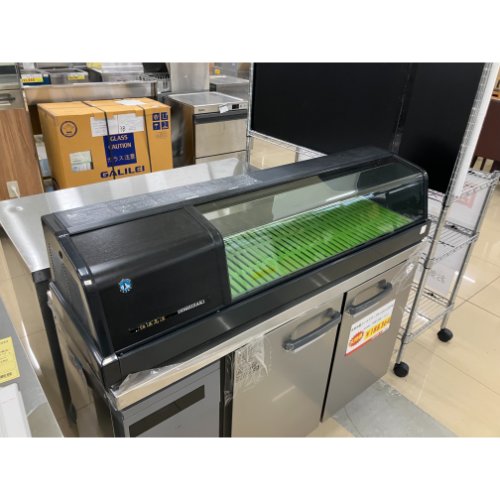 【業界最長1年保証】【中古】ネタケース ホシザキ FNC-120B-L 幅1200×奥行345×高さ280 【送料別途見積】【業務用】【飲食店 店舗 厨房機器 ネタケース 業務用ネタケース】