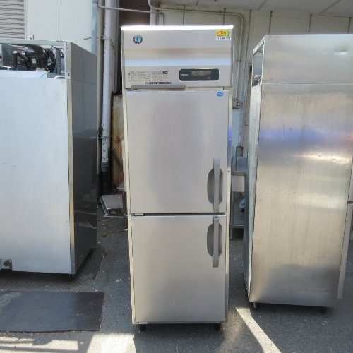 【実業界最長1年引き請ける】【中古】2部屋の入り口縦型封鎖電気冷蔵庫 ホシザキ HRF-63A3-ED 幅625×奥ふかさ800×高さ1910 三相200V 【貨物輸送別途積もり書き】【お役目用】【飲食店 バス発着場 勝手もと装置 封鎖電気冷蔵庫 お役目用封鎖電気冷蔵庫】
