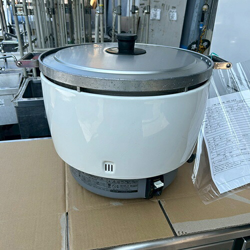 【中古】ガス炊飯器 パロマ PR-10DSS-1 幅449&times;奥行573&times;高さ460 LPG(プロパンガス) 【送料別途見積】【業務用】【飲食店 店舗 厨房機器 ガス炊飯器 業務用ガス炊飯器】｜厨房機器と店舗用品 TENPOS