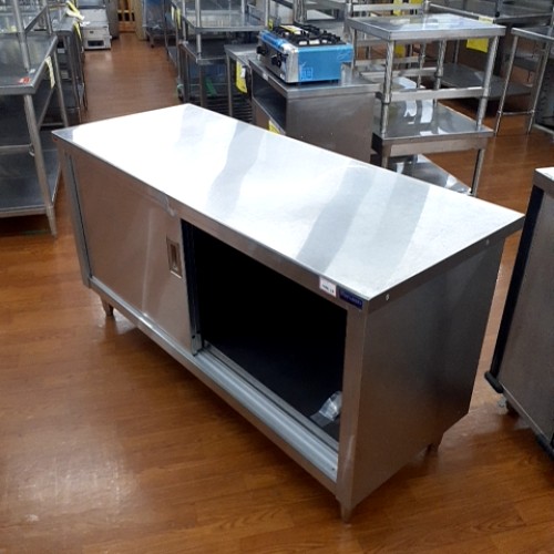 【中古】膳立て台 マルゼン BH-156N 幅1500×奥ぶかさ600×高さ800 【貨物輸送別途積もり書き】【お役目用】【飲食店 バス発着場 勝手もと設備 膳立て台 お役目用膳立て台】