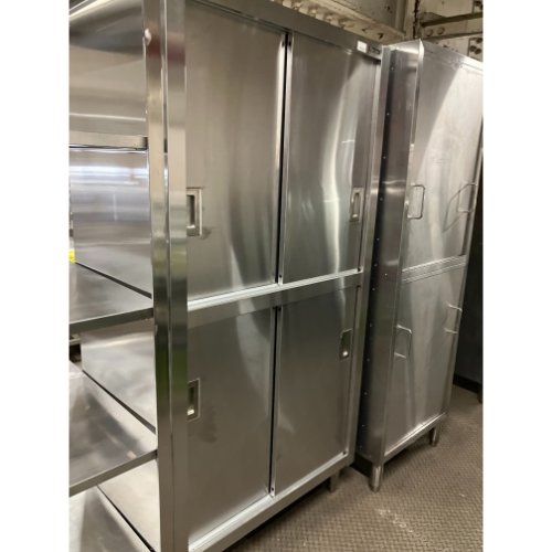 【中古】食器棚 幅900×奥ふかさ600×高さ1800 【貨物輸送無料】【御勤め用】【飲食店 バス発着場 勝手もと備品 食器棚 御勤め用食器棚】