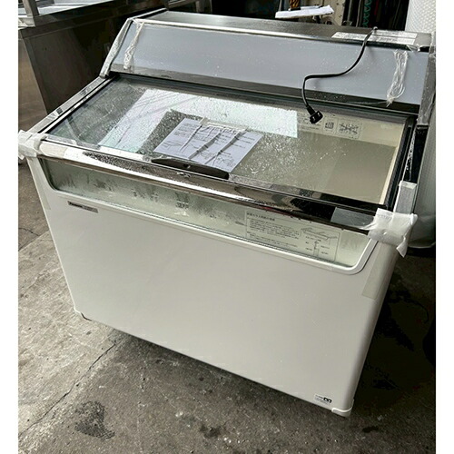 【実業家最長1年引きうける】【中古】クローズド型氷る陳列棚 パナソニック(Panasonic) SCR-090デオキシリボ核酸 幅904×奥ふかさ714×高さ900 【貨物輸送別途積もり書き】【御勤め用】【飲食店 バス発着場 勝手もと備品 氷る陳列棚 御勤め用氷る陳列棚】