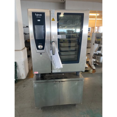 【業界最長1年保証】【中古】スチームコンベクションオーブン フジマック FSCCWE101G 幅847×奥行776×高さ1042 都市ガス 【送料別途見積】【業務用】【飲食店 店舗 厨房機器 オーブン 業務用オーブン】