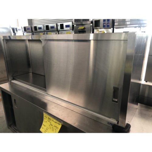 【中古】吊収納家具 マルゼン 幅1500×奥ぶかさ300×高さ600 【貨物輸送別途積もり書き】【お役目用】【飲食店 バス発着場 勝手もと設備 吊収納家具 お役目用吊収納家具】