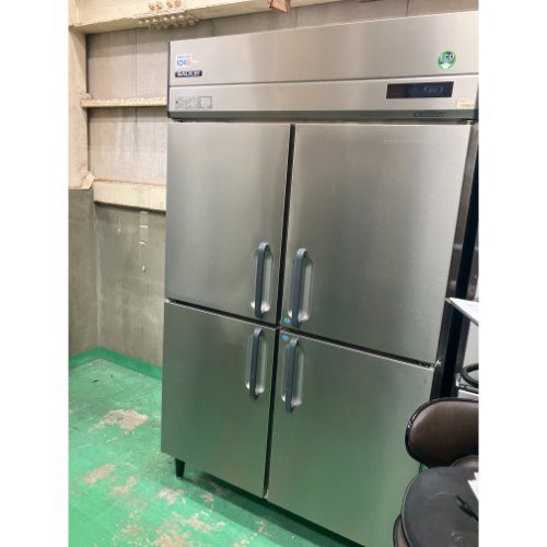【中古】縦型氷る電気冷蔵庫 2凍2蔵 フクシマ小峡谷花の冠(福島実業) GRD-122PDX 幅1200×奥ふかさ800×高さ2000 三相200V 【貨物輸送別途積もり書き】【御勤め用】【飲食店 バス発着場 勝手もと備品 氷る電気冷蔵庫 御勤め用氷る電気冷蔵庫】