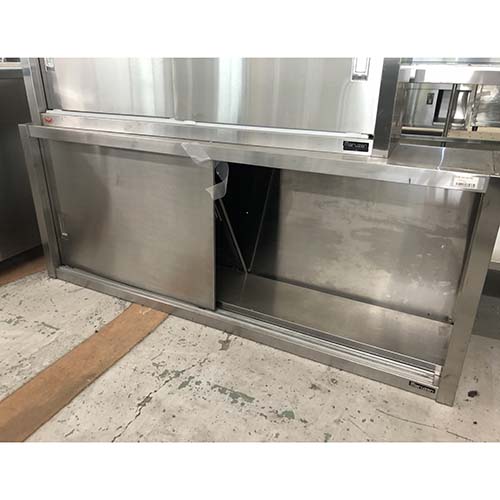 【中古】吊収納家具 マルゼン 幅1500×奥ぶかさ300×高さ600 【貨物輸送別途積もり書き】【お役目用】【飲食店 バス発着場 勝手もと設備 吊収納家具 お役目用吊収納家具】