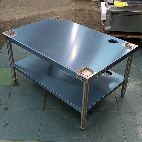 【中古】架台 BGなし マルゼン MEG-9FT 幅900×奥ぶかさ600×高さ500 【貨物輸送別途積もり書き】【未当て嵌める品】【お役目用】【飲食店 バス発着場 勝手もと設備 屁っ放り台 お役目用屁っ放り台】