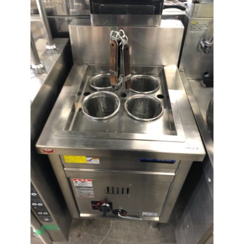 【実業家最長1年引き請ける】【中古】屁っ放りゆで麺機 マルゼン MRK-046B 幅450×奥ふかさ600×高さ800 LPG(プロパンガス) 【貨物輸送別途積もり書き】【御役目用】【飲食店 バス発着場 勝手もと装具 ゆで麺機 御役目用ゆで麺機】