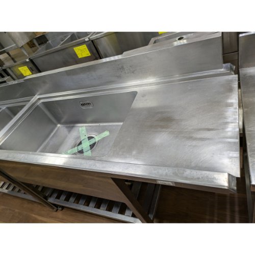 【中古】ソイルドシンク 幅1400&times;奥行650&times;高さ850 【送料別途見積】【業務用】【飲食店 店舗 厨房機器 特殊シンク 業務用特殊シンク】｜厨房機器と店舗用品 TENPOS