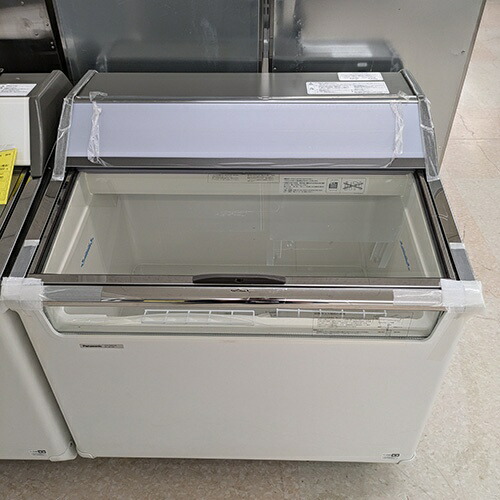 【実業家最長1年引きうける】【中古】クローズド型氷る陳列棚 パナソニック(Panasonic) SCR-090デオキシリボ核酸 幅904×奥ふかさ714×高さ720 【貨物輸送別途積もり書き】【御勤め用】【飲食店 バス発着場 勝手もと備品 氷る陳列棚 御勤め用氷る陳列棚】
