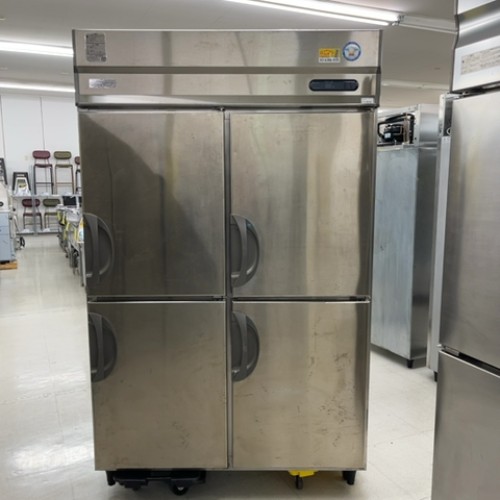 【実業界最長1年引き請ける】【中古】縦型封鎖電気冷蔵庫 1凍3蔵 フクシマ小峡谷花の冠(福島加工) URN-121PM6 幅1200×奥ふかさ650×高さ1950 【貨物輸送別途積もり書き】【お役目用】【飲食店 バス発着場 勝手もと装置 封鎖電気冷蔵庫 お役目用封鎖電気冷蔵庫】