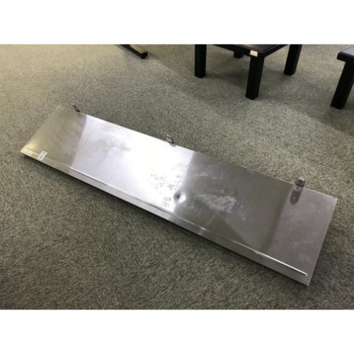 【中古】平棚 BGなし 幅1500×奥ぶかさ350 【貨物輸送別途積もり書き】【お役目用】【飲食店 バス発着場 勝手もと設備 平棚 上棚 お役目用平棚 お役目用上棚】