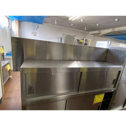 【中古】吊戸棚 マルゼン 幅1500&times;奥行350&times;高さ430 【送料無料】【業務用】【飲食店 店舗 厨房機器 吊戸棚 業務用吊戸棚】｜厨房機器と店舗用品 TENPOS