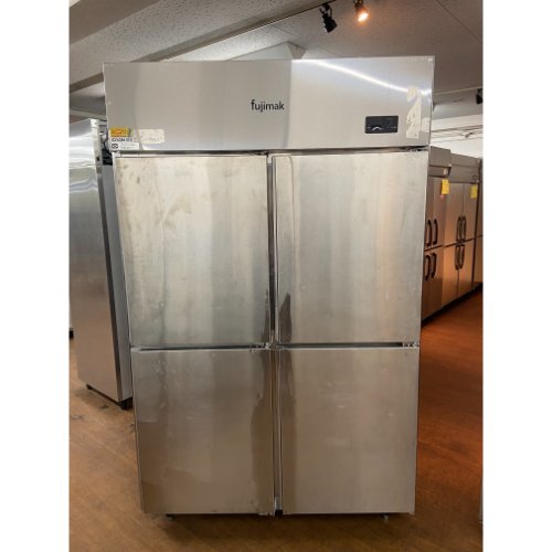 【業界最長1年保証】【中古】縦型冷蔵庫 フジマック FR1280KiX 幅1200×奥行805×高さ1950 【送料別途見積】【業務用】【飲食店 店舗 厨房機器 冷蔵庫 業務用冷蔵庫】