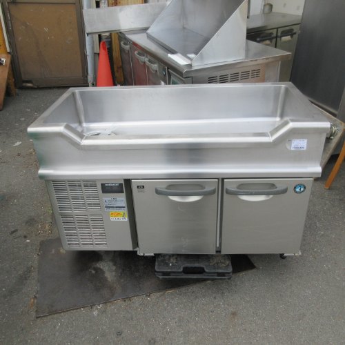 【中古】舟形シンク付冷ややかさ一覧表 ホシザキ RW-120SNC 幅1200×奥ふかさ600×高さ800 【貨物輸送別途積もり書き】【御役目用】【飲食店 バス発着場 御厨子所計器 舟形シンク付冷ややかさ一覧表 御役目用舟形シンク付冷ややかさ一覧表】