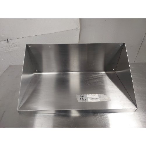 【中古】平棚 背板付き添い人 幅590×奥ふかさ300×高さ250 【貨物輸送別途積もり書き】【御勤め用】【飲食店 バス発着場 勝手もと備品 平棚 上棚 御勤め用平棚 御勤め用上棚】