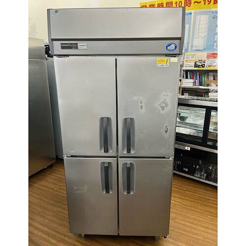 【中古】縦型電気冷蔵庫 パナソニック(Panasonic) SRR-K981S 幅900×奥ふかさ800×高さ2000 【貨物輸送別途積もり書き】【御勤め用】【飲食店 バス発着場 勝手もと備品 電気冷蔵庫 御勤め用電気冷蔵庫】