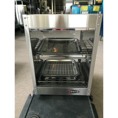 【楽天市場】【中古】ホットショーケース エイシン電機 ED-330 幅330×奥行340×高さ460 【送料別途見積】【業務用】【飲食店 店舗