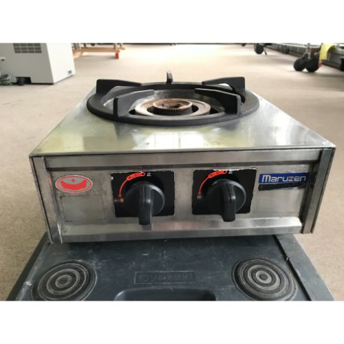 楽天市場】M-211C 【マルゼン】ガステーブルコンロ ＜親子＞ 幅350
