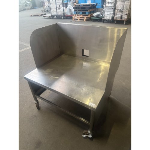 【中古】置台 キャスター付き 幅900&times;奥行750&times;高さ1000 【送料別途見積】【業務用】【飲食店 店舗 厨房機器 ガス台 業務用ガス台】｜厨房機器と店舗用品 TENPOS 20,625円