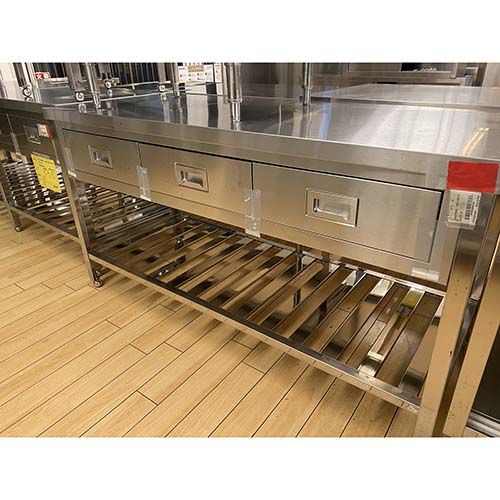 楽天市場】【中古】作業台 扉付き BGなし 幅1530×奥行700×高さ850