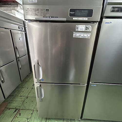 【業界最長1年保証】【中古】縦型冷凍冷蔵庫 1凍1蔵 ホシザキ HRF-75A 幅750×奥行800×高さ1910 【送料別途見積】【業務用】【飲食店 店舗 厨房機器 冷凍冷蔵庫 業務用冷凍冷蔵庫】