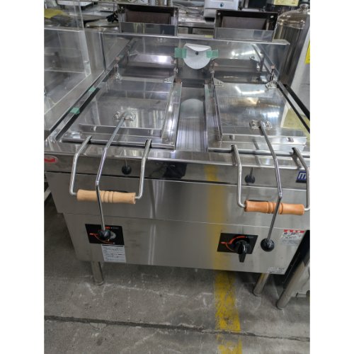 【実業家最長1年引きうける】【中古】餃子焼機 マルゼン MGZS-087WB 幅770×奥ふかさ730×高さ800 都市屁っ放り 【貨物輸送別途積もり書き】【御勤め用】【飲食店 バス発着場 勝手もと備品 餃子焼器 御勤め用餃子焼器】